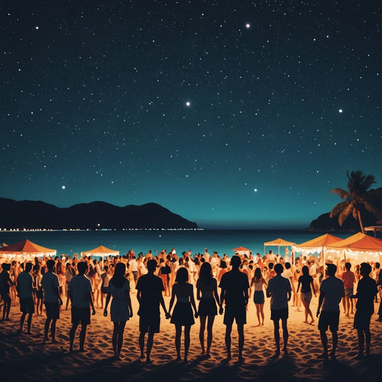 A track that captures the essence of ibiza's nightlife, midnight pulse in ibiza merges pulsating house beats with ethereal synths designed to keep the party energy high as stars blanket the night sky. Perfect for a beach party or an upbeat night at a club, this composition fuels the urge to dance until dawn.