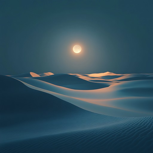 A soothing composition that immerses listeners in the silence and beauty of the arabian desert at night. Featuring traditional arabic instruments, it blends gentle melodies and rhythms to create a hypnotic and serene atmosphere. The music mirrors the timeless, expansive nature of the desert, providing an ideal backdrop for relaxation or meditation.