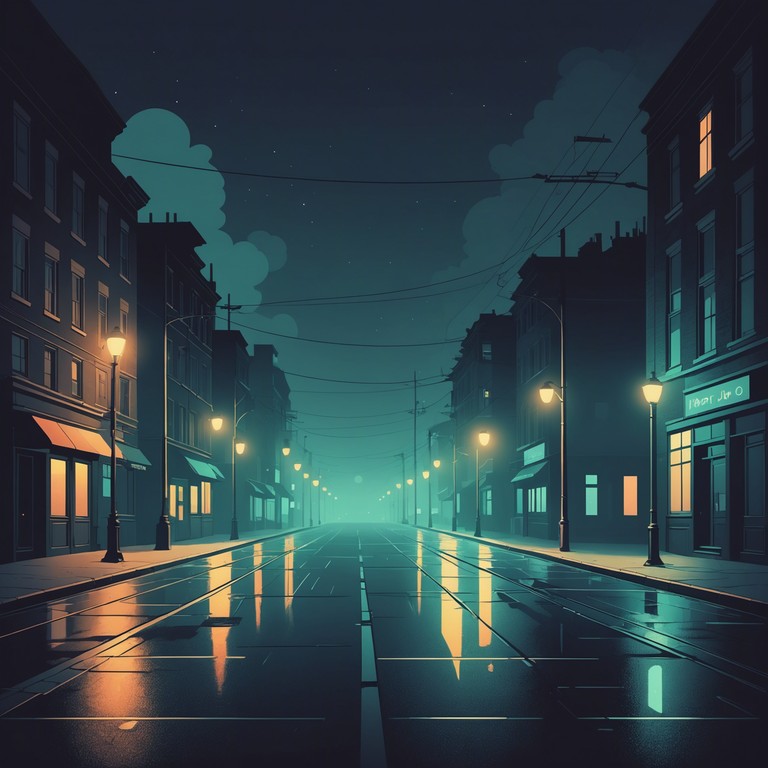 Imagine wandering through a misty cityscape at night, where the distant sounds of urban life blend with dreamlike synth patterns creating a serene yet gritty atmosphere. This track embodies the essence of late night musings and urban exploration.