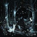 playful, cinematic fantasy piece evoking whimsical forest exploration