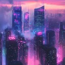 billowing synths paint a longing, cyberpunk cityscape dreamscape