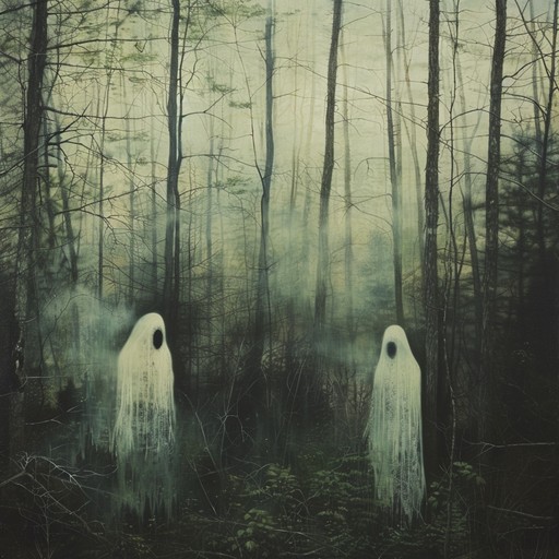 This track immerses listeners in a ghostly realm, where haunting melodies played on the synthesizer intertwine with ethereal ambient sounds. Perfect for creating a spine tingling atmosphere, it transports you to an otherworldly, enigmatic place.