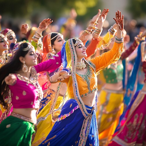 Feel the electrifying energy of a traditional punjabi celebration with this vibrant track. The dhol drives the rhythm, creating an infectious beat that energizes and uplifts, immersing listeners in a joyful dance experience.