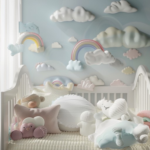 A delicate and elegant instrumental nursery rhyme crafted to whisk your little one into a world of serenity and dreams. Soft piano notes intertwine with subtle, lullaby inspired harmonies, creating a peaceful and comforting atmosphere perfect for bedtime. The music flows with a gentle, calming dynamic, orchestrating a safe and enchanting musical escape for infants.