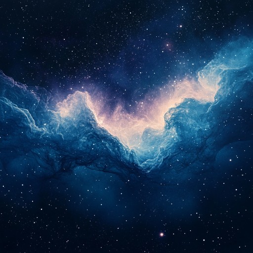 Embark on a sonic odyssey that traverses the farthest reaches of the cosmos. Echoes from distant stars layers ambient synths, ethereal pads, and pulsating basslines to create a mesmerizing atmosphere. The track evokes images of drifting among nebulae, encountering celestial bodies, and exploring the mysteries of the universe. Alien harmonies and intricate electronic textures paint a vivid soundscape that is both awe inspiring and deeply moving.