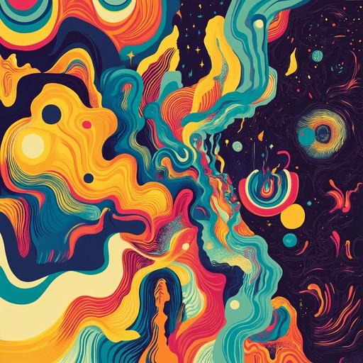 A whimsical trip through a nostalgic 70s soundscape with playful synth melodies, layered with groovy basslines and gentle flutes. This track invites you into a retro wonderland filled with vibrant colors and carefree energy, ideal for evoking joyful memories and a sense of childlike wonder.