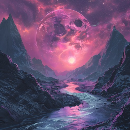 A dreamy voyage through mystical realms, featuring ethereal synth melodies that float and weave through cosmic landscapes, creating an enchanting and surreal experience.