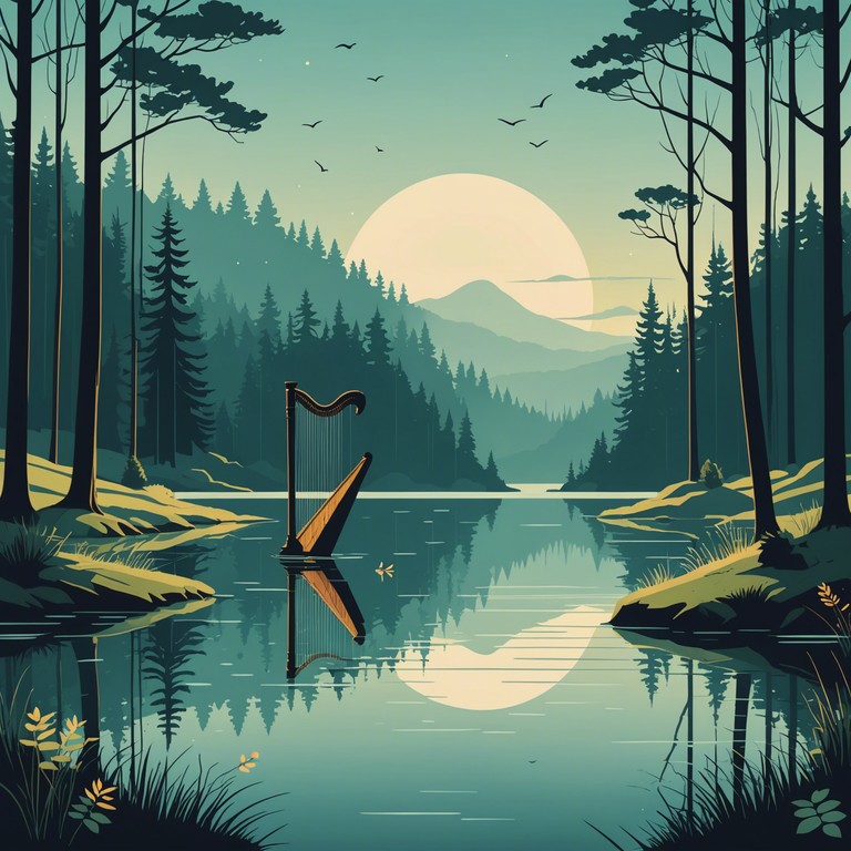 Invoking the peace of a serene and mystical morning, this track uses the gentle strum of the harp to create a calming atmosphere that uplifts and inspires. Perfect for starting the day with a moment of peace.