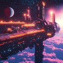 futuristic beats with cosmic flair and smooth rhythm