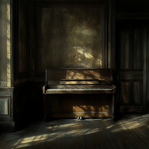 This ballad captures the essence of a haunting midnight with its dark, soulful melodies and ethereal atmosphere. The electric piano's rich harmonies intertwine with mysterious undertones, transporting listeners into a reflective, melancholy state