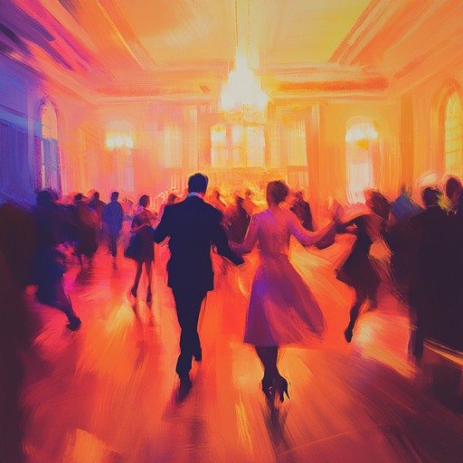 An upbeat swing track invoking the jubilation of 1950s dances. Featuring lively trumpet solos, energetic brass sections, and a groovy bassline that keeps the rhythm lively and contagious