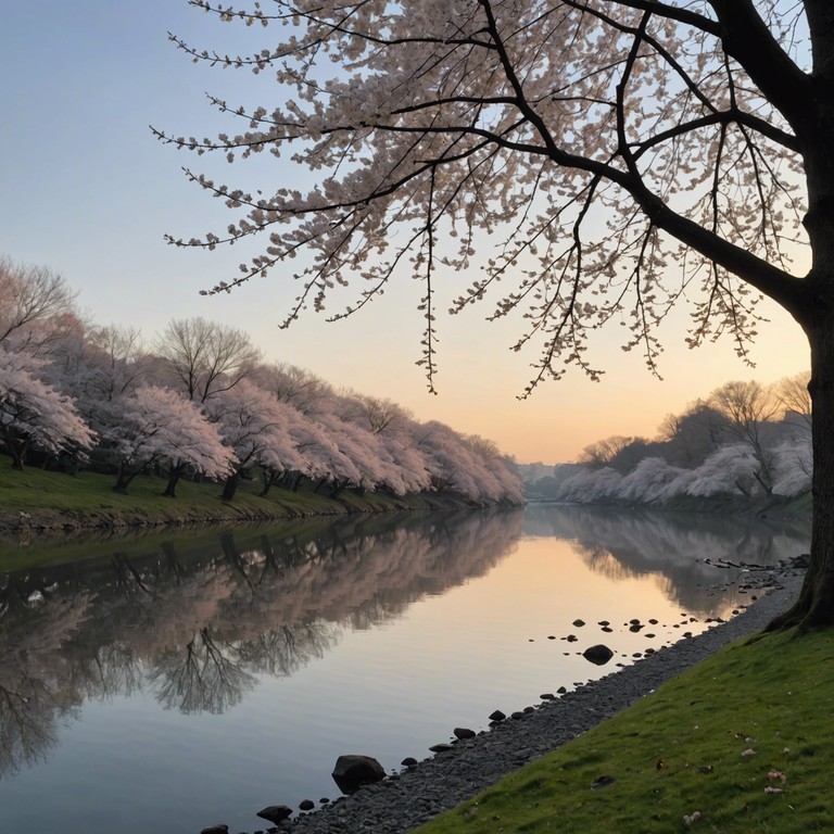 This track encapsulates a serene journey through a mystical, animated landscape, perfect for moments of introspection and gentle emotional exploration in an anime setting. The music elevates scenes of quiet natural beauty, enhancing the contemplative atmosphere with its ethereal tones.