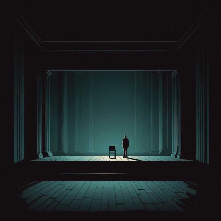In this track, the enveloping darkness of experimental rock meets eerie silences punctuated by the melancholic strum of a solitary electric guitar. The composition sways between soft whispers of ghostly chords and sudden, piercing notes that emulate the feeling of being watched in the darkness.