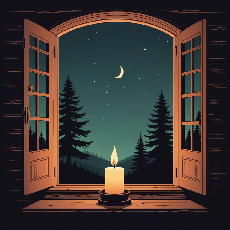 Delving deeper into the shadows, this alternative title brings forth a hauntingly beautiful acoustic experience, emphasizing the eerie calm before a storm in the realm of folk music