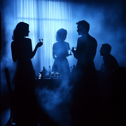 Experience the allure of the night with this mysterious lounge instrumental. Smooth saxophone melodies weave through ambient textures, creating an atmosphere of intrigue and sophistication. Perfect for quiet contemplations and late night musings.