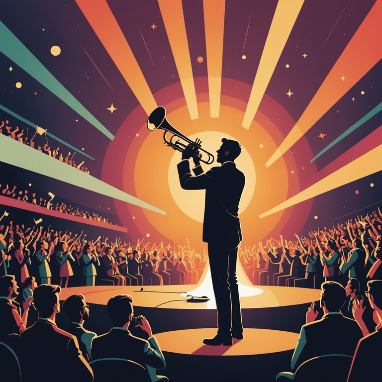 A joyful expression of triumph and celebration, this instrumental piece combines the sophisticated improvisation of jazz with the deep, emotional resonance of soul music. Featuring a bright trumpet lead, the track moves through exhilarating jazz harmonies and soulful grooves, encapsulating the feeling of a spirited victory dance.