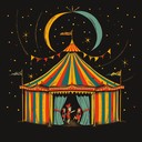 joyful and bizarre carnival inspired instrumental music piece