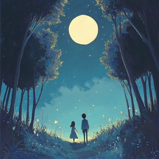 A whimsical and enchanting instrumental waltz designed to capture the mysterious and fantastical essence of midnight in anime. The delicate interplay of piano and orchestral elements creates an ethereal soundscape, drawing listeners into a dreamlike world filled with magic and wonder. Ideal for anime scenes that explore the surreal and mystical side of the night.
