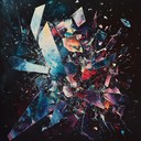 a turbulent blend of distorted riffs and aggressive rhythms