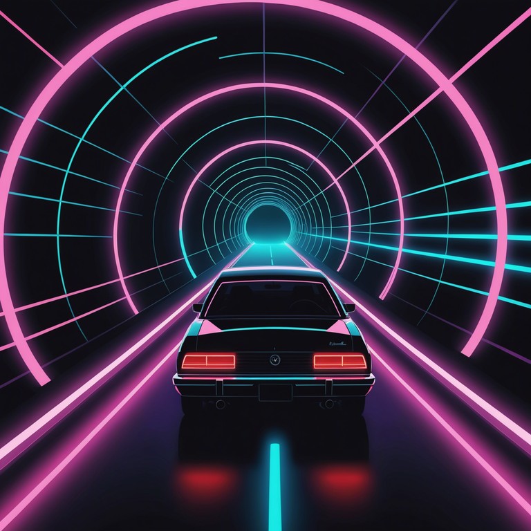 Delve deeper into the night where shadows dance to the rhythm of rebellion. Retro futuristic synthesizers echo through the alleys, crafting a soundtrack for nocturnal wanderers and the city's hidden stories.