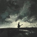 a lonesome intertwining of rap, heavy metal riffs.