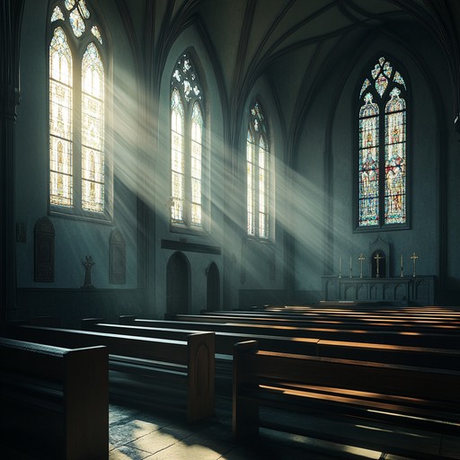 This instrumental gospel track weaves tense melodies with uplifting harmonies to portray the inner turmoil and ultimate peace found in faith. The haunting sound of the hammond organ guides the listener through a journey from unease to spiritual reassurance.