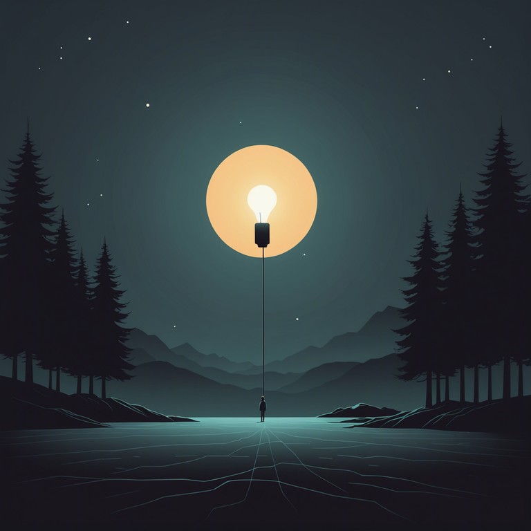 A composition that focuses on the idea of isolation and vastness, using a minimum of musical elements to make the listener feel like they are floating in an endless expanse.