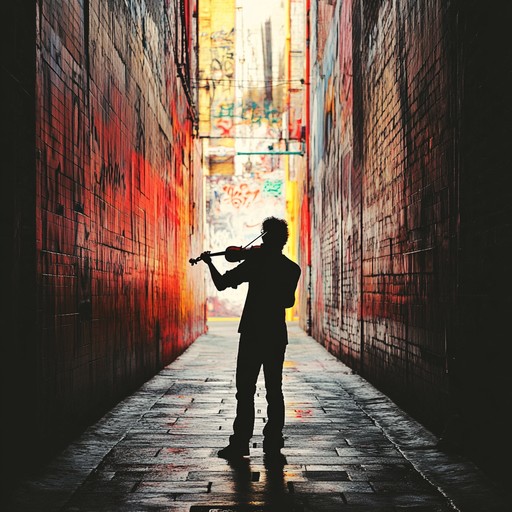 An energetic instrumental track combining klezmer tunes and edgy electronic beats, creating a rebellious and exciting sound experience