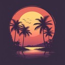 an elegant instrumental capturing the essence of tropical serenity.