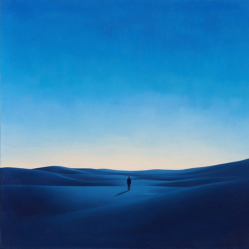 A melancholic instrumental folk piece featuring the soulful sound of the duduk, evoking feelings of loneliness and yearning across vast desert landscapes. The melody flows softly, capturing the essence of solitary journeys under endless skies, blending middle eastern influences with traditional folk elements.