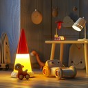 uplifting electronic toy music invoking joy and empowerment