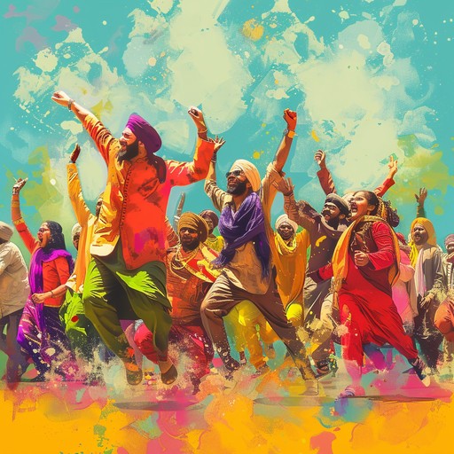 This high-energy instrumental bangra track is perfect for celebrating festivals and special occasions. With its vibrant blend of traditional indian instruments and modern electronic beats, it captures the joyful spirit of bangra music. The pulsating dhol drums, soaring tumbi melodies, and infectious rhythms create an irresistible urge to dance. From the lively introduction to the exhilarating crescendo, this song takes listeners on a thrilling journey through the colorful world of bangra.