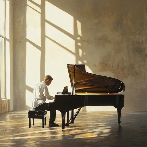 This instrumental composition seeks to elevate the spirits through uplifting and invigorating melodies played on a piano. Perfect for achieving focus and empowerment during personal challenges.
