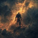 powerful electric guitar metal evoking raw determination