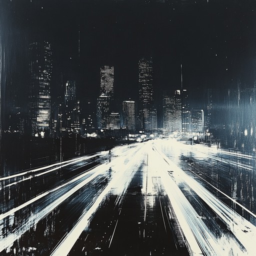 A dynamic instrumental jazz track that reflects the exhilaration and adrenaline of sprinting through the vibrant cityscape under the cover of night.