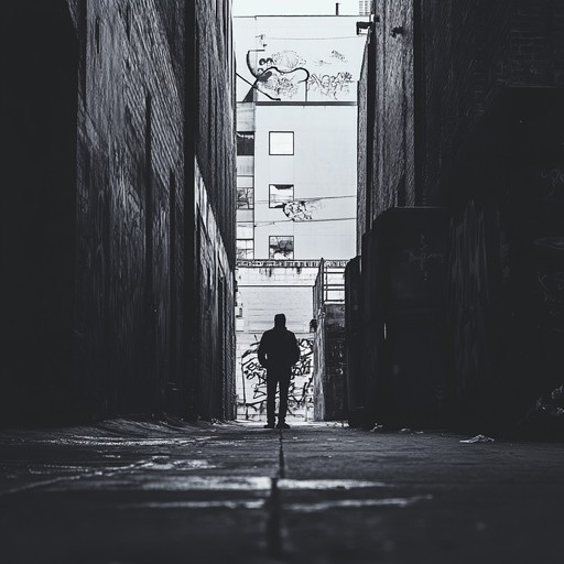 A relentless barrage of pounding drums and abrasive bass lines drives the track, embodying the turmoil of city life. Harsh electronic textures merge with aggressive rhythms, creating a soundscape that is both unsettling and captivating. This piece explores the darker side of trip hop, pushing boundaries with its raw energy.