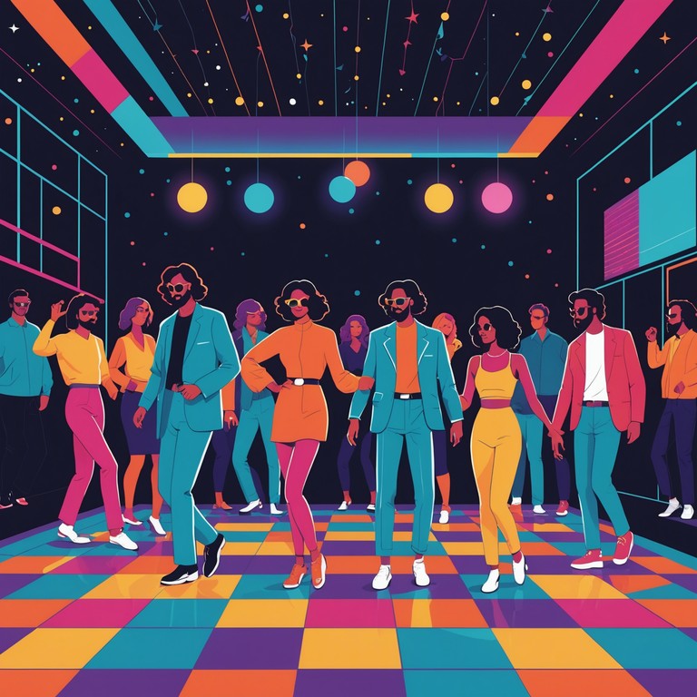This track merges the nostalgic feel of old school funky disco with contemporary sensibilities, creating a sound that's both familiar and fresh, perfect for reviving the dancefloor excitement. The rhythm section is tight, featuring classic disco basslines and clean, compelling drums, while modern synths and effects add a present day twist.