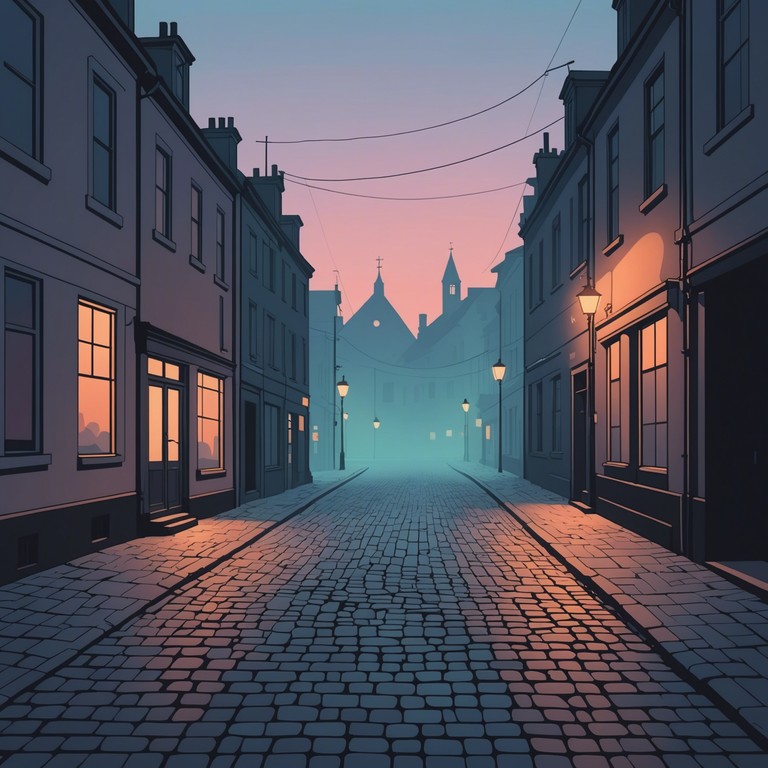 Delve into a realm where soothing yet somber soundscapes paint pictures of long forgotten tales and hidden memories. The music flows like gentle waves of nostalgia, carrying the listener through a serene yet eerie journey