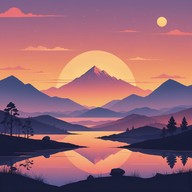 harmonica echoes through peaceful plains.
