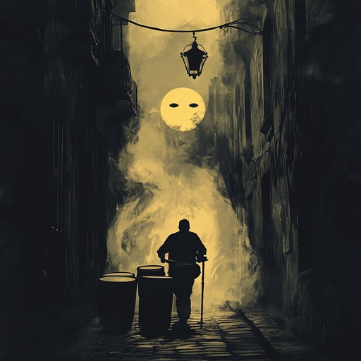A mysterious instrumental piece that combines afro cuban percussion with haunting melodies and dissonant harmonies, creating an eerie soundscape that feels both familiar and unsettling, like hearing ghostly whispers carried on a warm caribbean breeze.