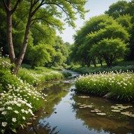 melodies weave through quiet solitude