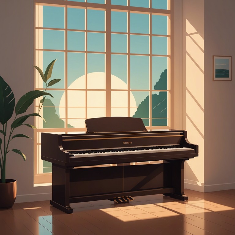 This piece merges the hauntingly beautiful tones of the koto with contemporary ambient influences, creating a tranquil soundscape that echoes both the past and present. The composition is meant to evoke a sense of peace and nostalgia, taking the listener on a serene journey through time.