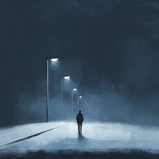 A reflective journey through midnight streets, where echoes of urban loneliness intertwine with chilled beats and ambient soundscapes. The sparse notes of the piano create a sense of intimacy, while the trip hop rhythms provide a pulsing, contemplative backdrop. Ideal for late night introspection or unwinding after a long day.