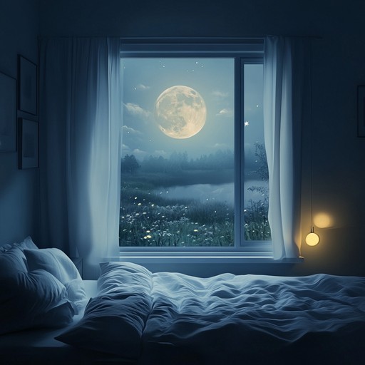 An instrumental track that weaves gentle synth melodies with soft guitar harmonies, creating an atmosphere reminiscent of quiet nights and distant stars, perfect for moments of relaxation and reflection.