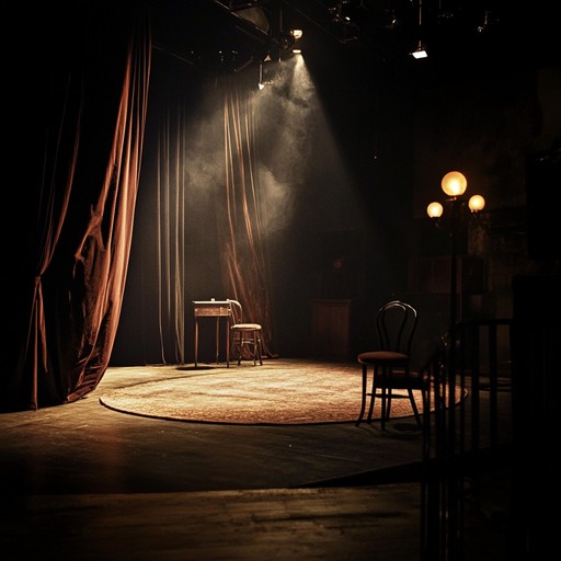Dive into the shadows of a sultry cabaret with melancholic yearning, as haunting melodies entwine with velvet undertones. This instrumental piece paints a portrait of a love lost in dimly lit corners, echoing with bittersweet memory.