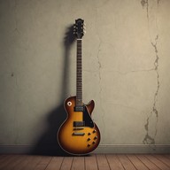 emotional electric guitar in haunting solitude