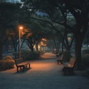 dreamy urban ambient melodies with reflective tranquil tones