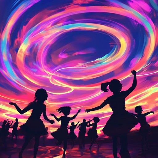 This vibrant instrumental combines energetic synth layers with driving beats to embody the exhilaration of dancing at sunrise, lifting spirits and releasing positive emotions.