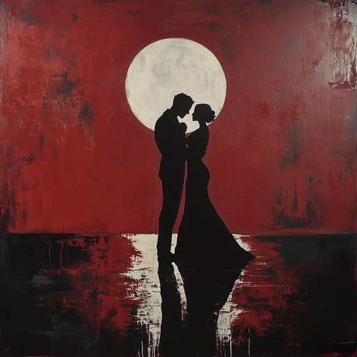 Craft an enchanting tango piece reflecting moonlit elegance, melding traditional latin rhythms with modern sophistication. With bandoneón and orchestral flourishes, this emotional piece creates an intimate atmosphere for a moonlit dance.