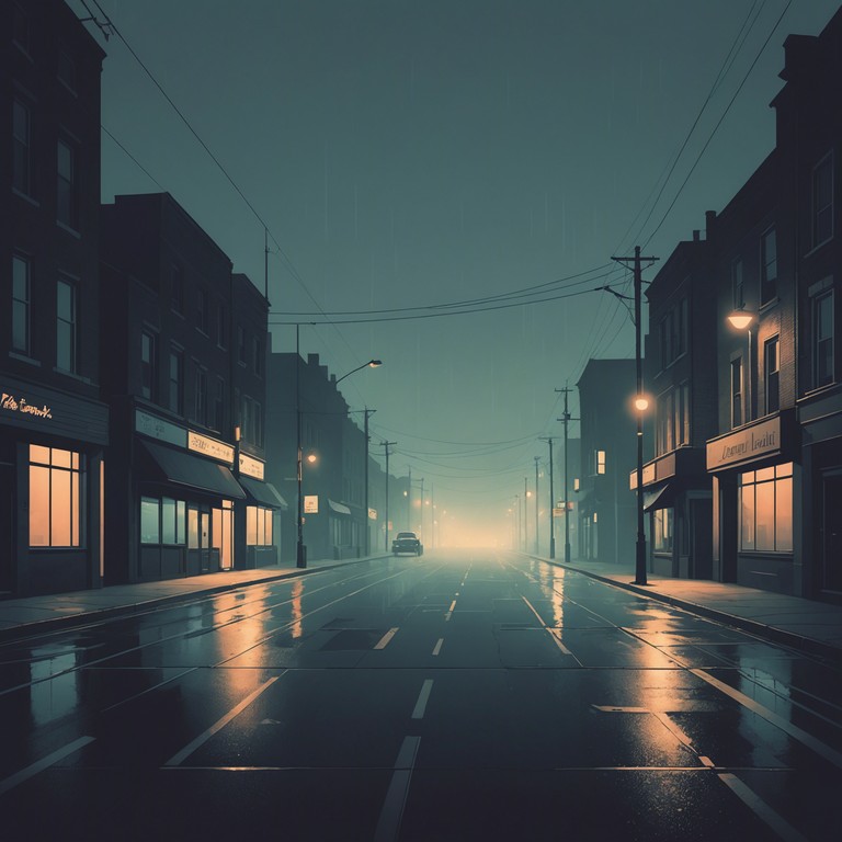 This track encompasses the atmospheric essence of an urban setting under the stark ambience of nighttime sounds. The layered complex textures provide a sense of gritty realism mixed with dream like qualities, encapsulating both the chaotic nature of city life and its enigmatic solitude.